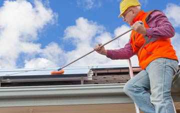 Brickhill soft wash roof cleaning